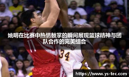 姚明在比赛中热情鼓掌的瞬间展现篮球精神与团队合作的完美结合